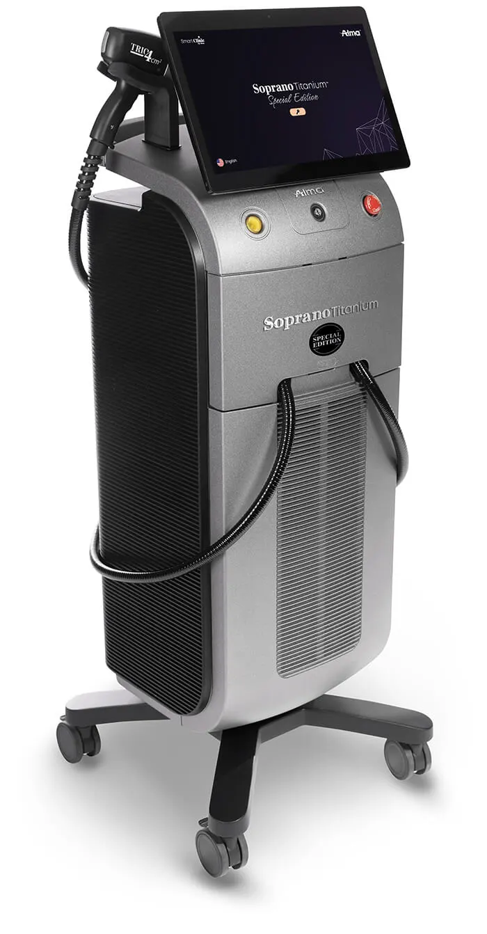 Alma Soprano Titanium — photo originale de l’appareil